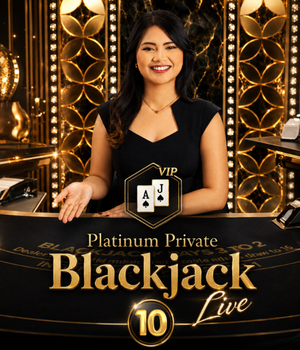 Platinum Private Blackjack 10