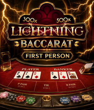 First Person Lightning Baccarat